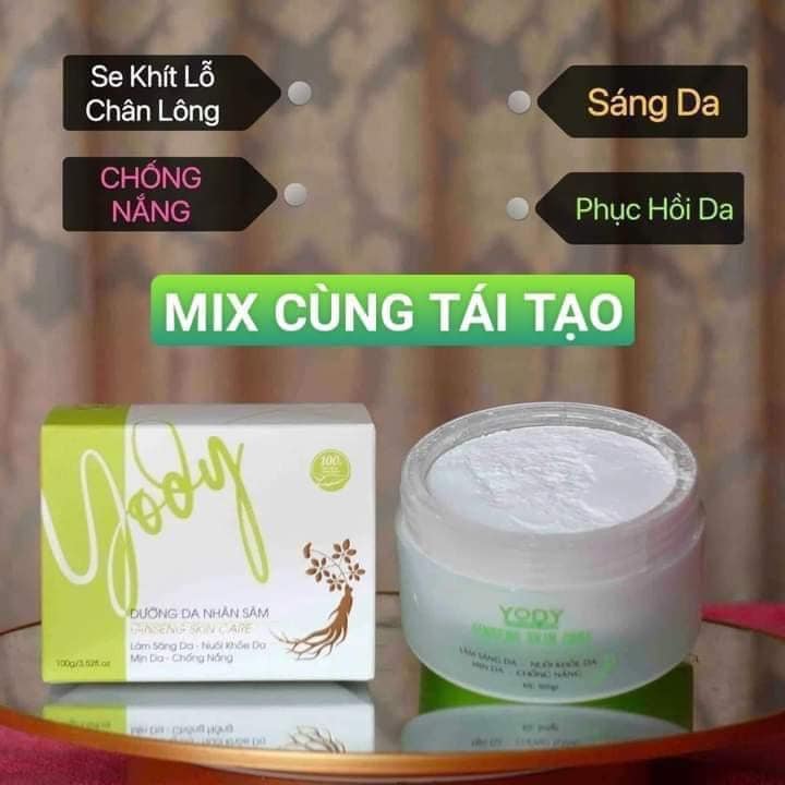 Bột dưỡng da nhân sâm Yody Phương Anh