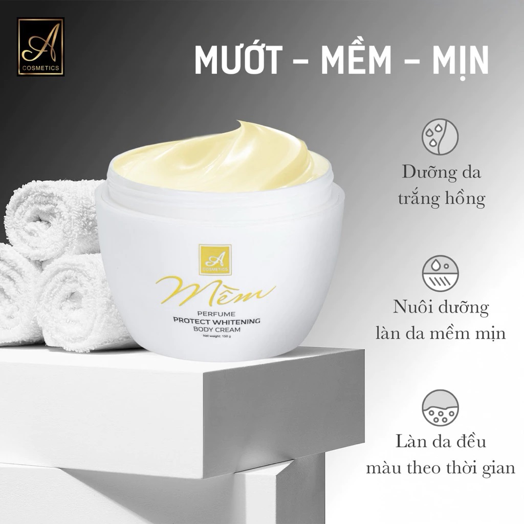 Kem body mềm A Cosmetics