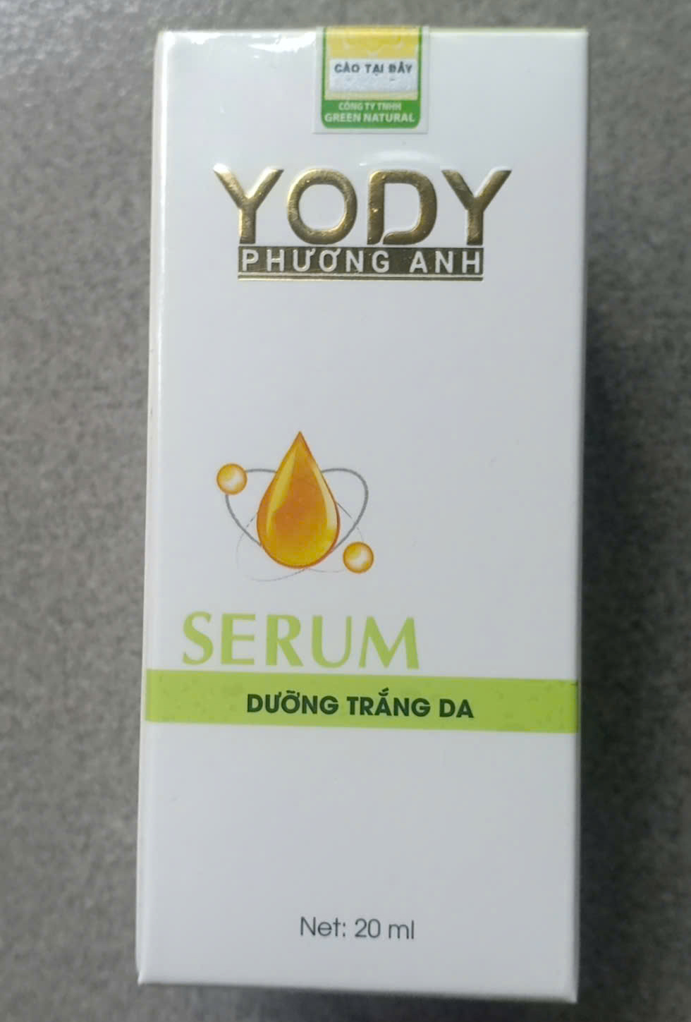 Serum tái tạo trắng da cho da khô Yody White Phương Anh