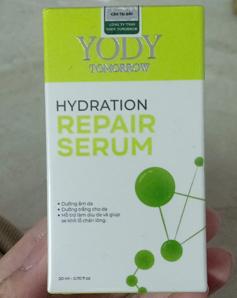 Serum phục hồi da Yody White Phương Anh