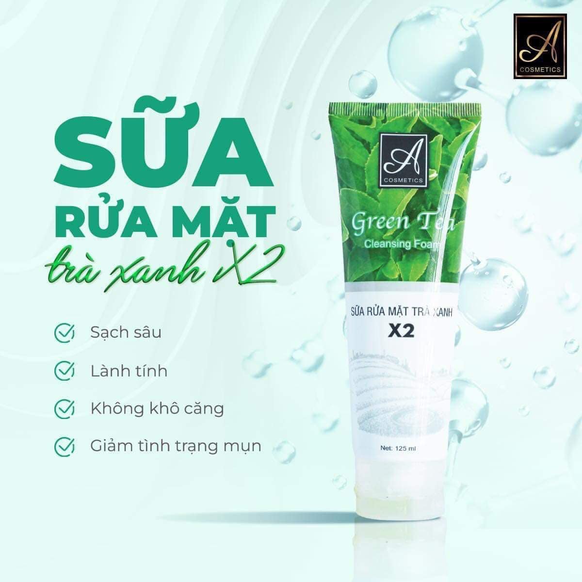 Sữa rửa mặt A Cosmetics Phương Anh