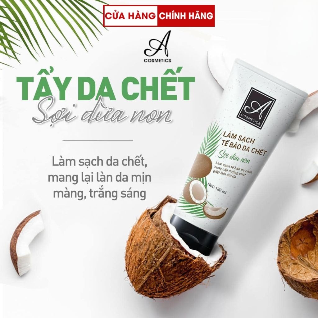 Tẩy tế bào chết da mặt A Cosmetics Phương Anh