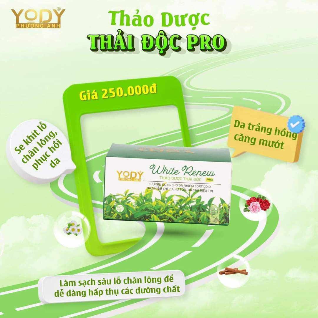 Thảo dược thải độc White Renew Yody White Phương Anh