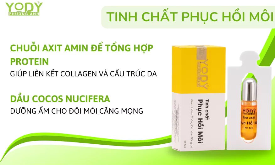 Tinh chất phục hồi Môi Yody Phương Anh